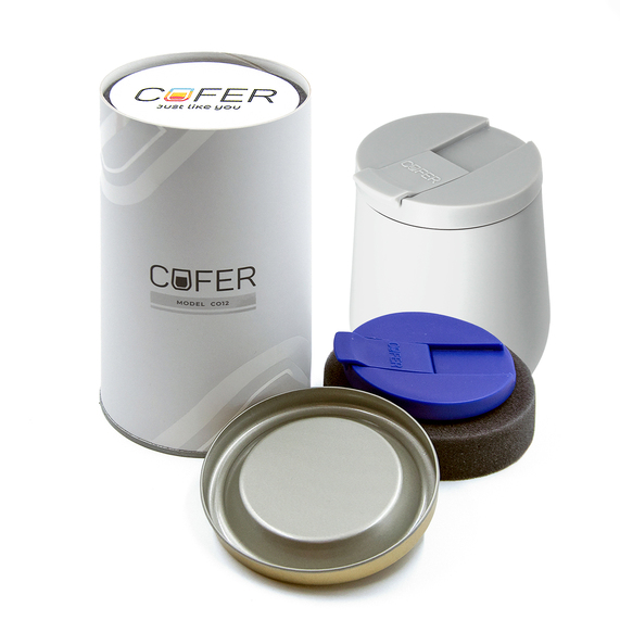[Набор Cofer Tube NEO DUO CO12s (М) grey (белый с синим)]
