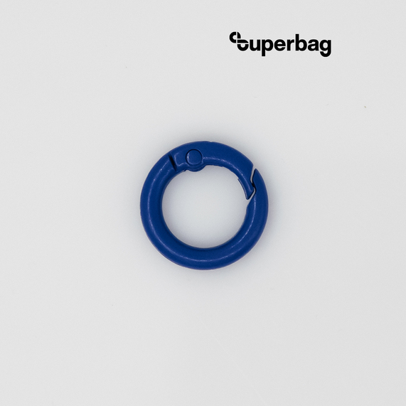 [Карабин-кольцо Ring для обвеса, d=2см (синий)]