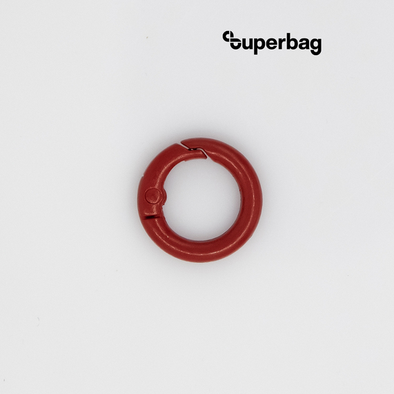 [Карабин-кольцо Ring для обвеса, d=2см (красный)]