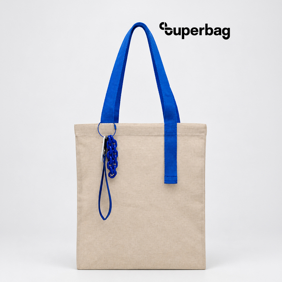 [Набор Superbag Blue light: шоппер с обвесом]