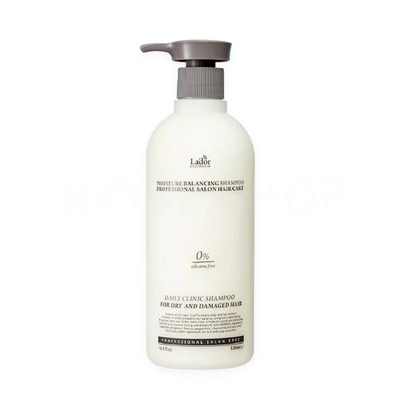 [Увлажняющий шампунь для волос Lador Moisture Balancing Shampoo, 530 мл]