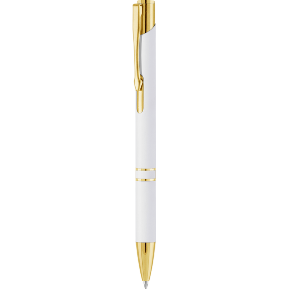 [Ручка KOSKO SOFT GOLD MIRROR Белая 1009.07]