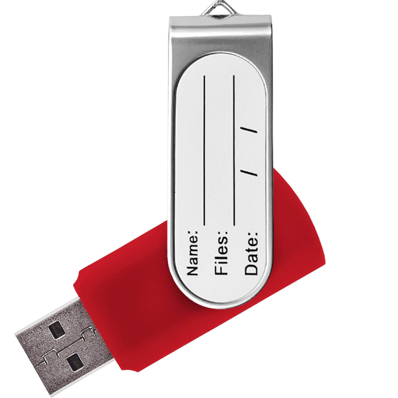[Флешка TWIST STICKER Красная 4110.03.32ГБ3.0]