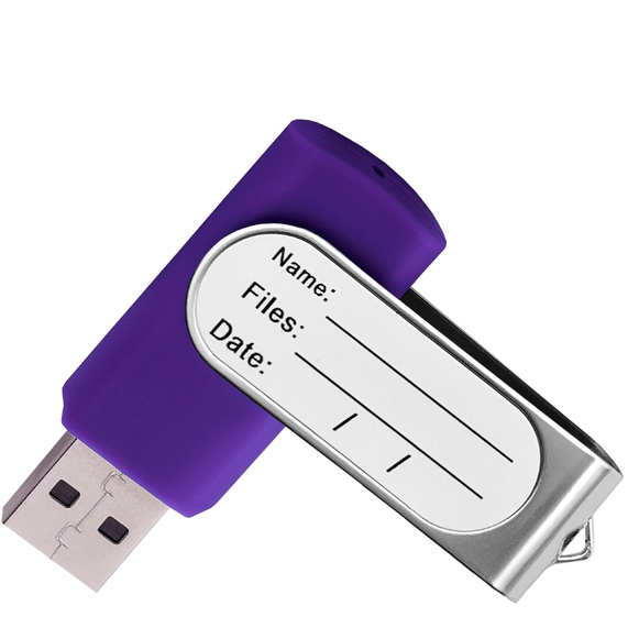 [Флешка TWIST STICKER Фиолетовая PURPLE MEDIUM C 4110.11.16ГБ3.0]