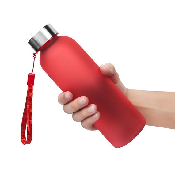 [Бутылка для воды ARDI PET SOFT 550мл. Красная с красным 6263.03.03]