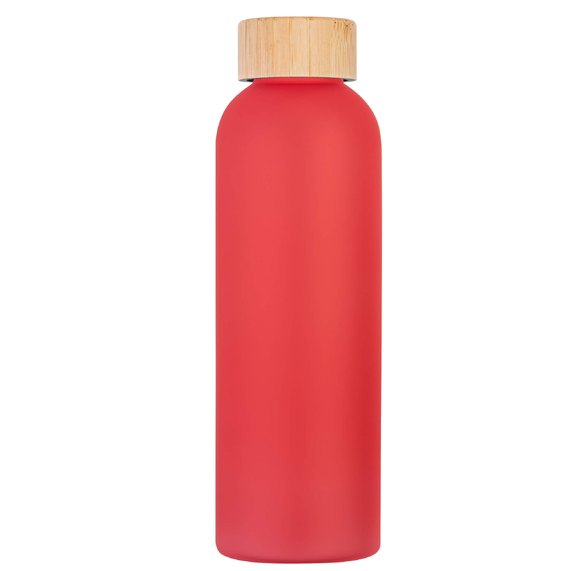 [Бутылка для воды BAMBOO PET SOFT 550мл. Красная 6265.03]