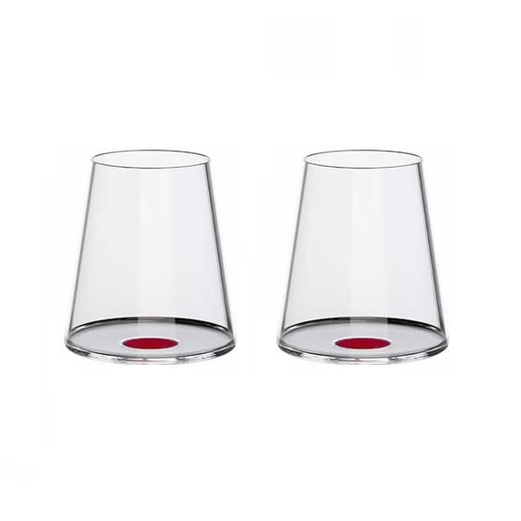 [Хрустальный бокал для красного вина на магните Trebonn SplitGlass, 2 шт, 450 мл]