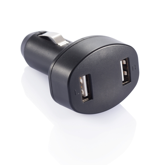 [Зарядное устройство для автомобиля с 2 USB-портами]