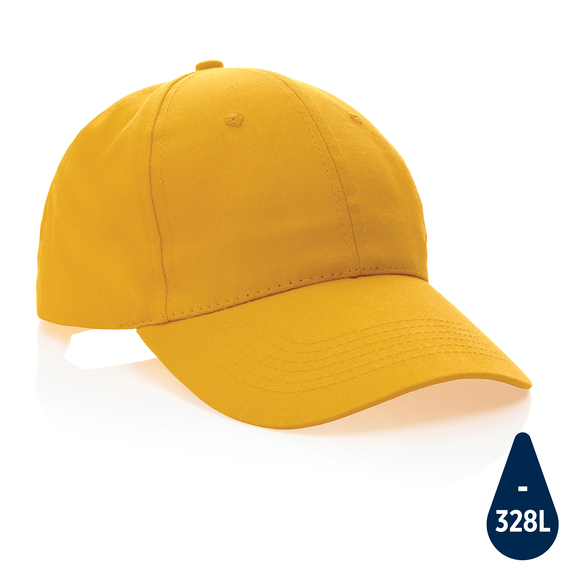 [Бейсболка Impact из переработанного хлопка AWARE™, 6 клиньев, 190 г/м2]