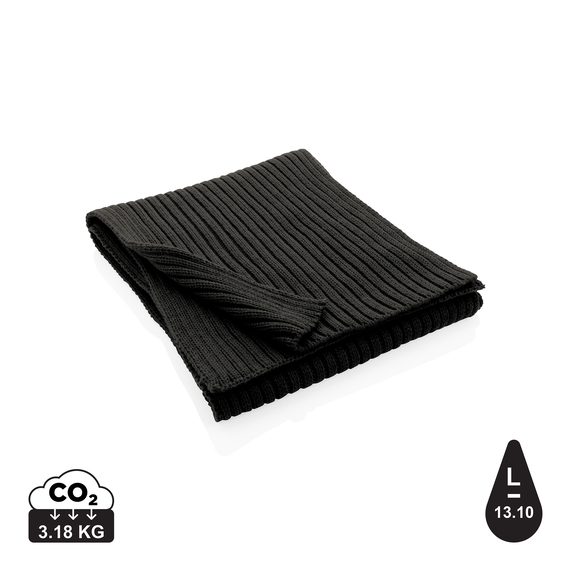 [Вязаный шарф Impact из Polylana® AWARE™, 180x25 см]