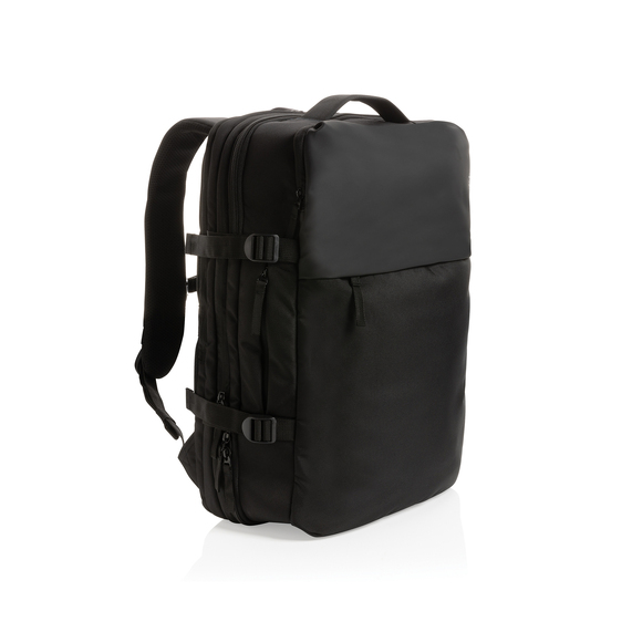 [Рюкзак для путешествий Swiss Peak из rPET AWARE™ с регулируемым объемом, 15.6"]