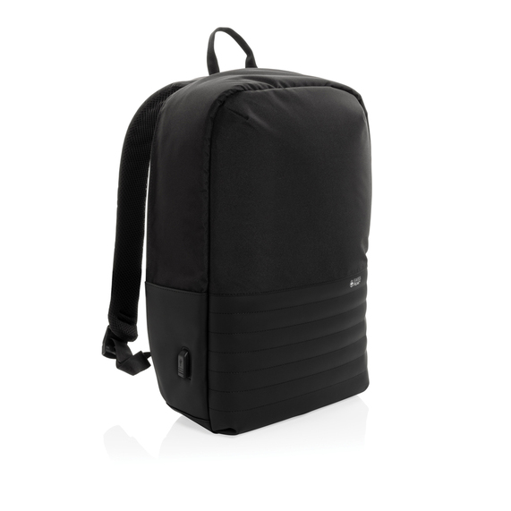 [Антикражный рюкзак для ноутбука Swiss Peak с RFID-защитой из rPET AWARE™, 15,6’’]