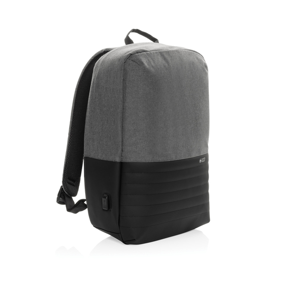 [Антикражный рюкзак для ноутбука Swiss Peak с RFID-защитой из rPET AWARE™, 15,6’’]