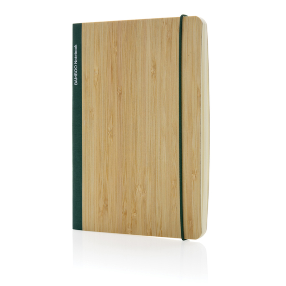 [Блокнот Scribe с обложкой из бамбука, А5, 80 г/м²]
