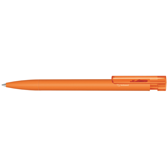 [Шариковая ручка Senator с нажимным механизмом "Liberty Matt Bio" (Оранжевый)]