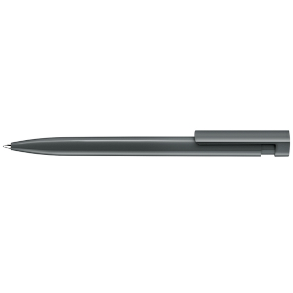[Шариковая ручка Senator с нажимным механизмом "Liberty Polished" (Темно-серый)]