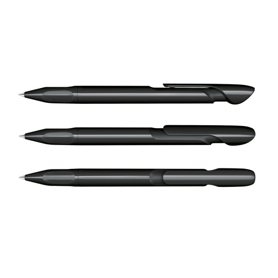 [Шариковая ручка Senator "Evoxx Polished Recycled" (Черный)]