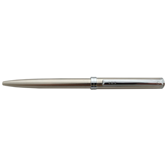 [Шариковая авторучка в металлическом корпусе из латуни "DELGADO STEEL FINISH/CHROME" CBS (серебристый)]