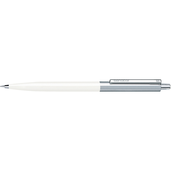 [Шариковая авторучка Senator "Point Metal, Ball pen" (Белый)]